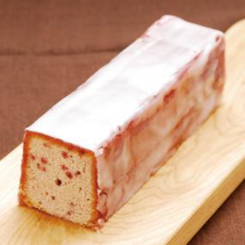 フランボワーズのしっとりパウンドケーキ
