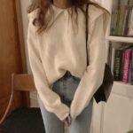 メイクの手抜きは盛れ服で隠す。画面上でも可愛さMAX、レフ版代わりの白トップス集