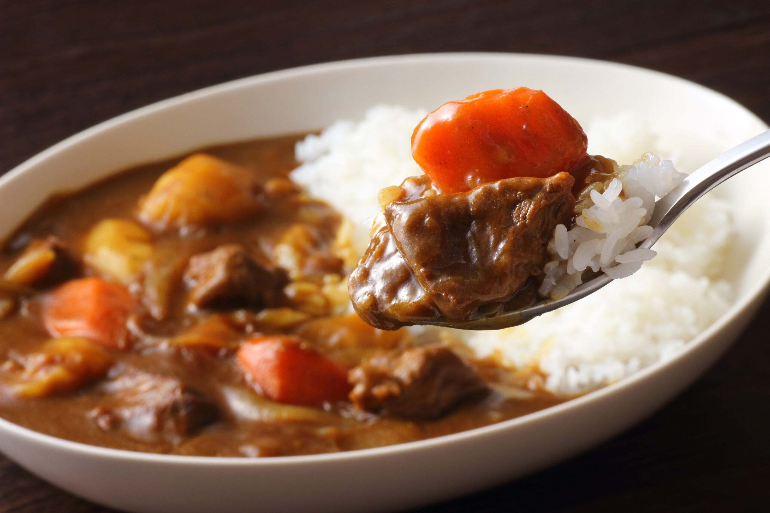 今日はカレーの気分になっています
