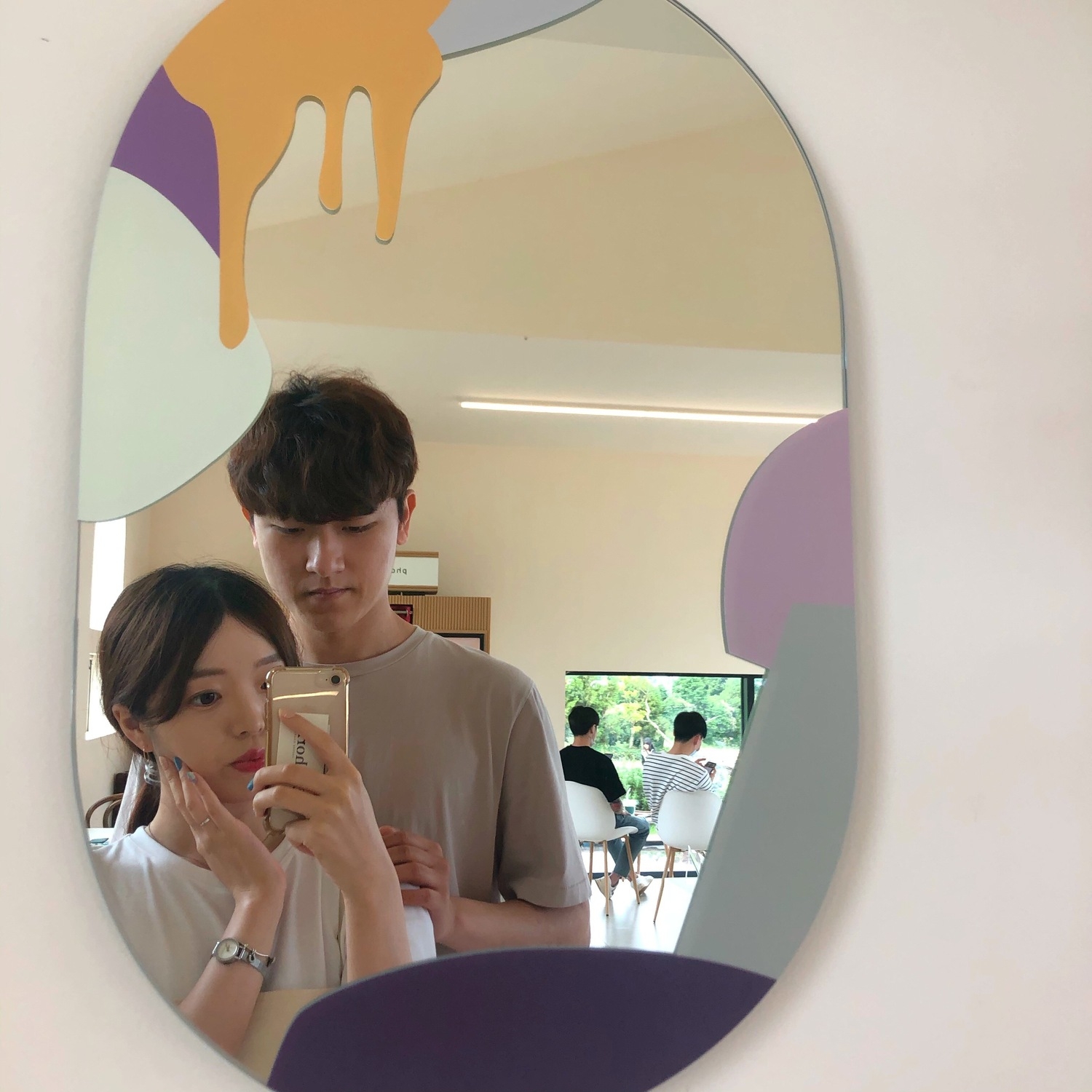 □私の写真も撮ってほしい