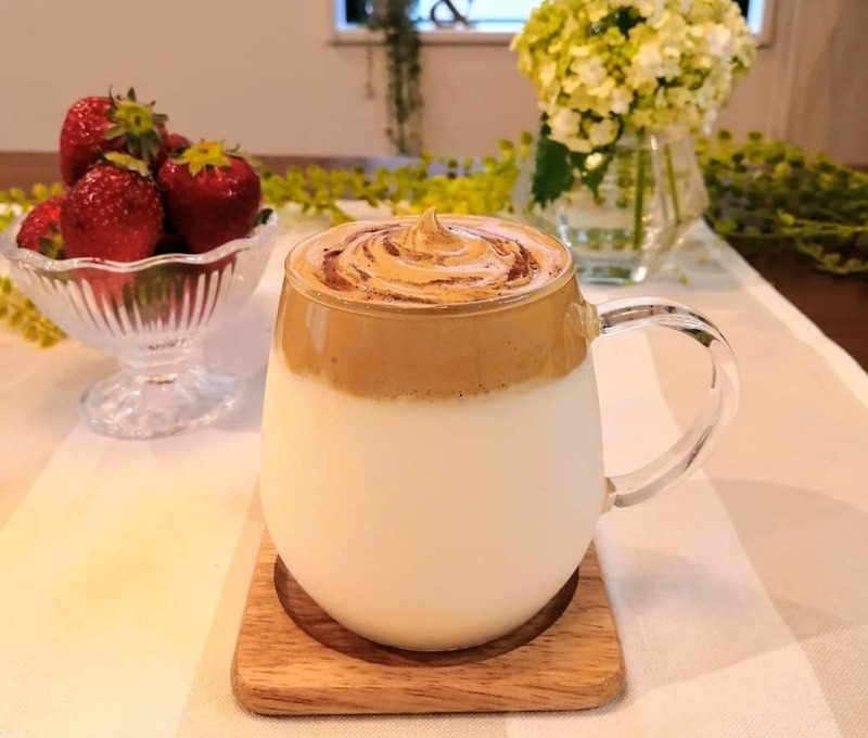 おうちカフェ定番のタルゴナコーヒー