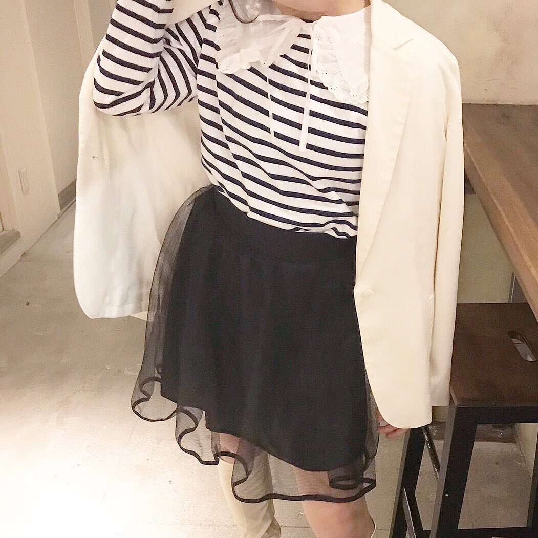 つけ襟で雰囲気change