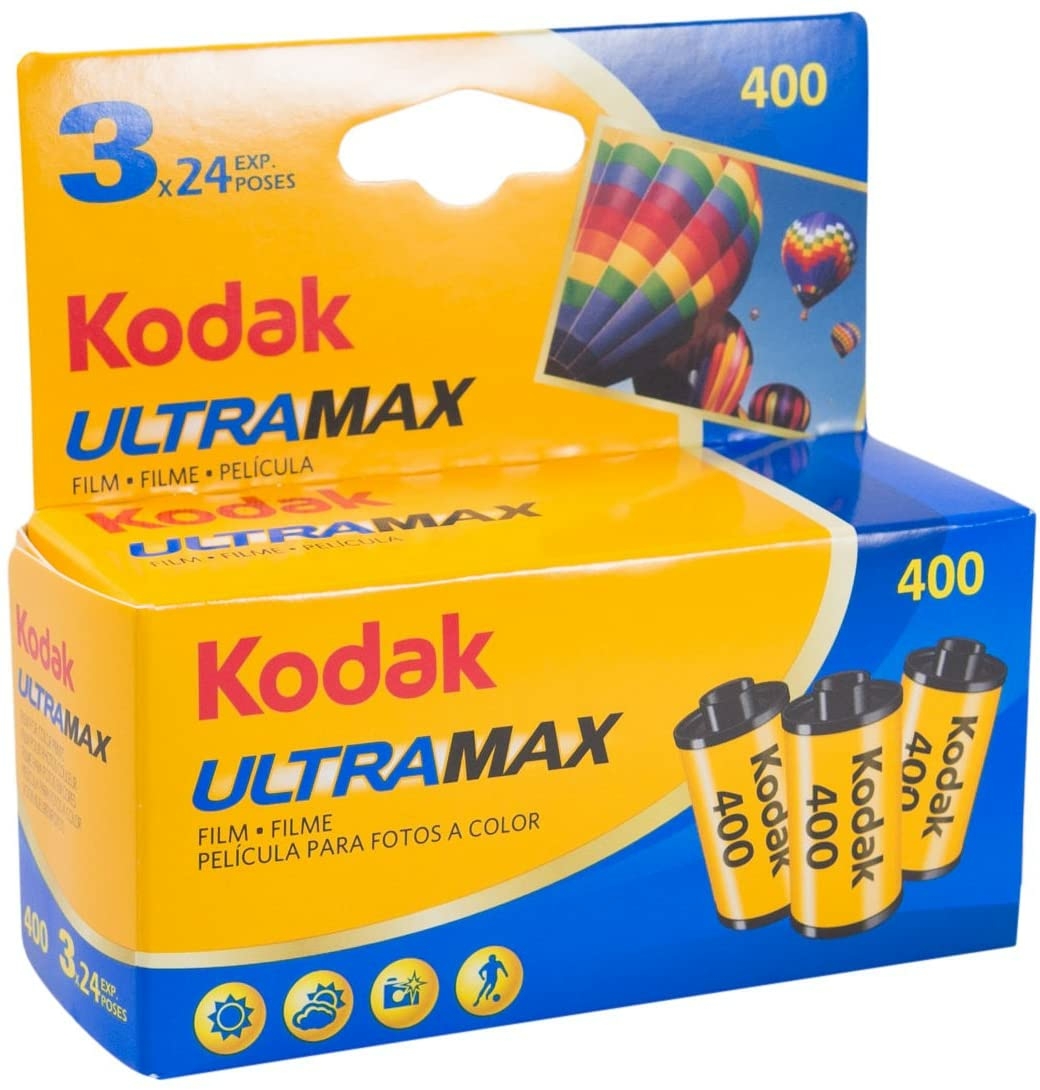 Kodak カラーネガフィルム ULTRAMAX 400 35mm 24枚撮 3本セット