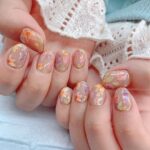 まるで美しく咲く花のよう、パッと華やかな［フラワーネイル］のdesign集
