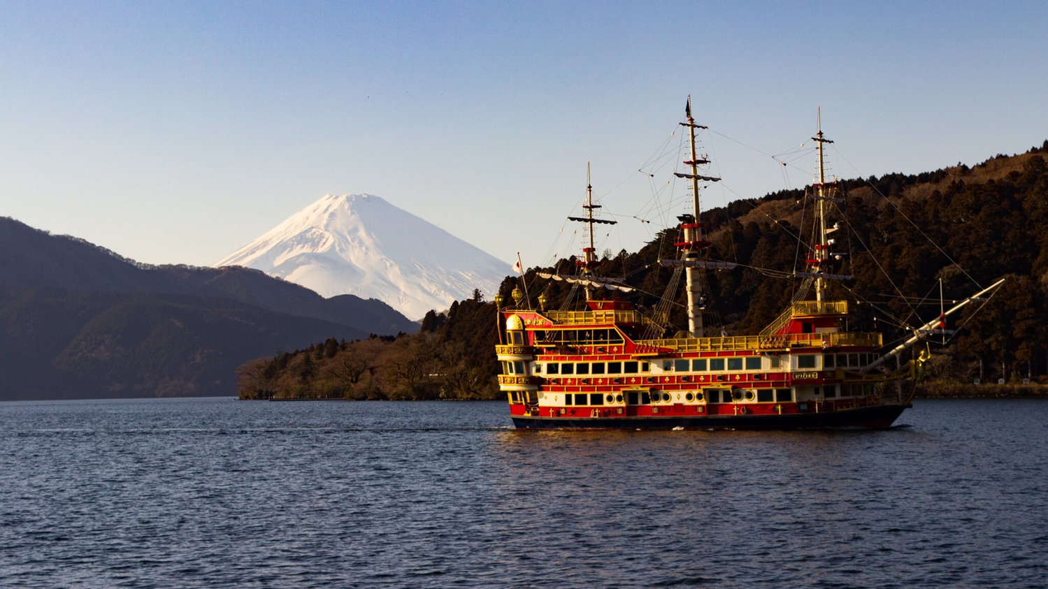 海賊船で優雅な時間を