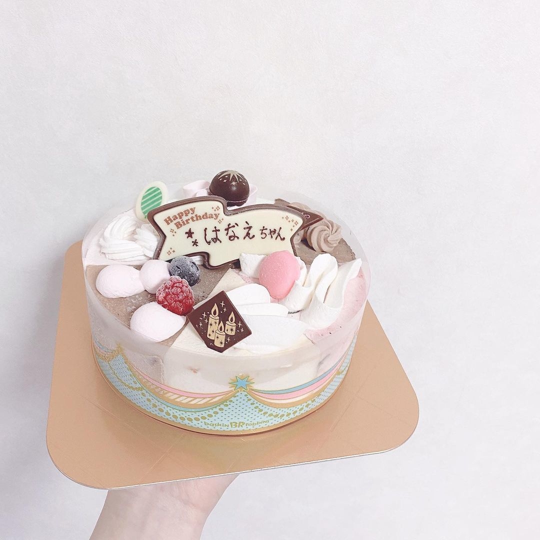 たまにはアイスクリームケーキも☆