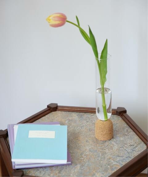 【CLY/クレイ】CORK FLOWER VASE L フラワーベース 花瓶