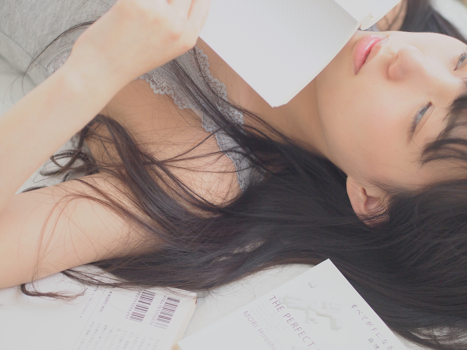 寝る前に読書タイムを