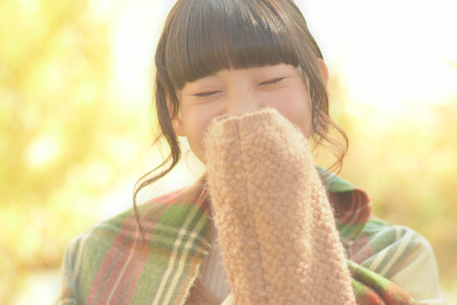 ③笑顔は、目元を意識して