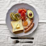 ：おしゃれなmorning plate：