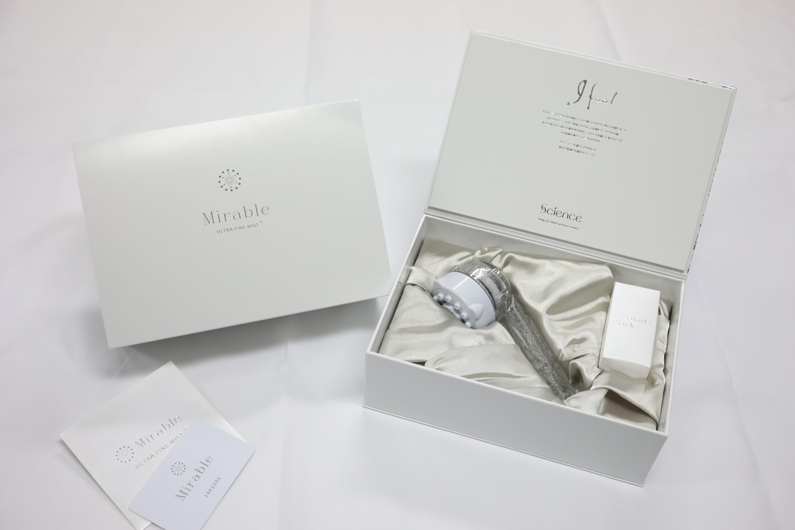 シャワーヘッド美顔器「ウルトラファインミスト ミラブルplus」(1名様)