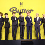 BTS新曲Butter オンライン会見集合写真