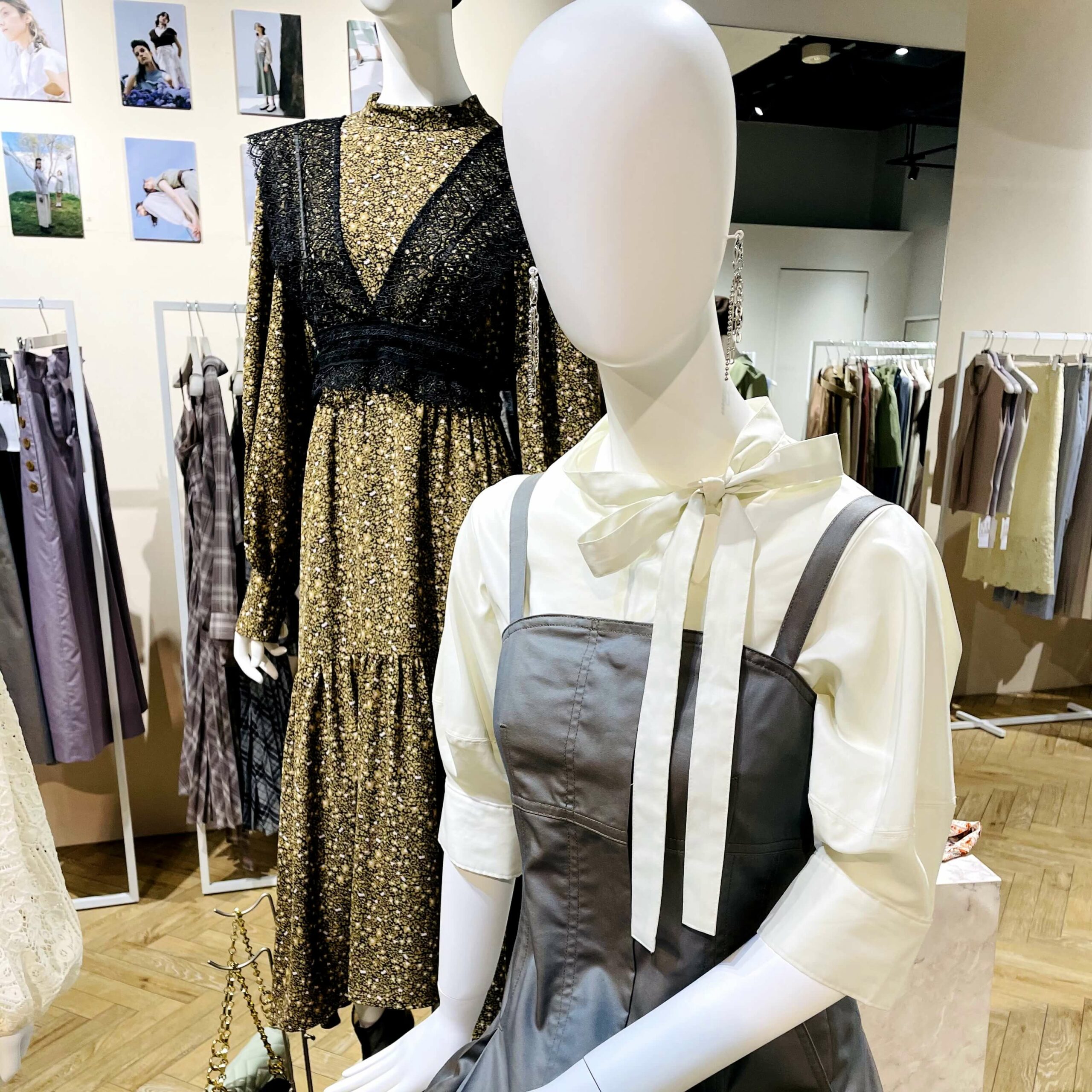 洋服を着たマネキン