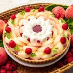 キルフェボン「桃とバニラムースのタルト」