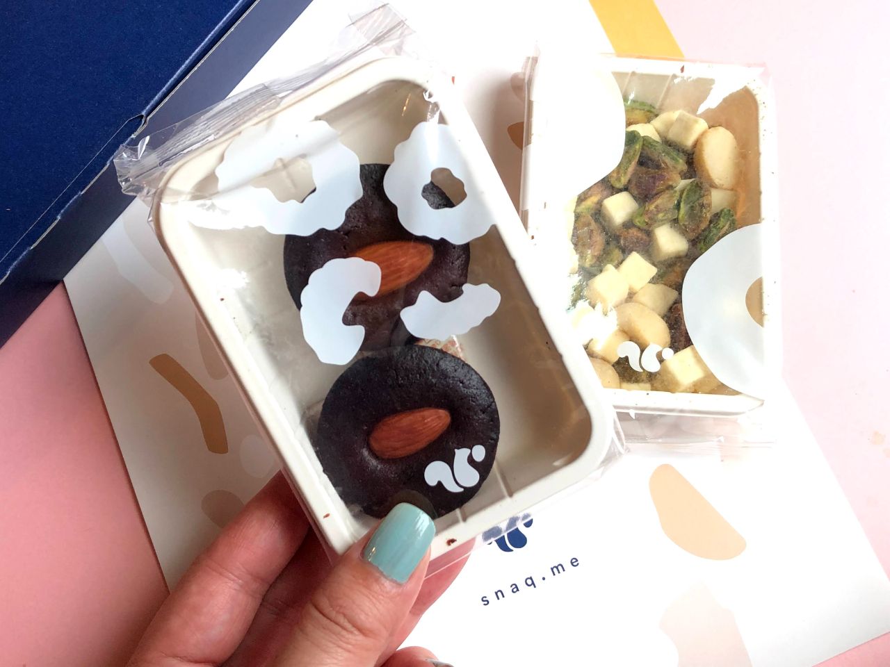 snaq.me「焼きチョコのボタン」