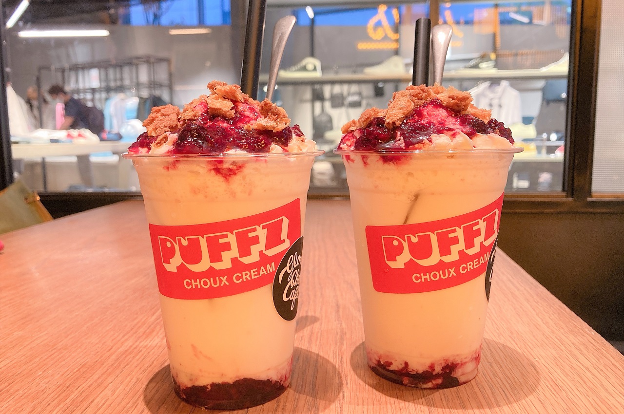 飲むミックスベリーチーズケーキ