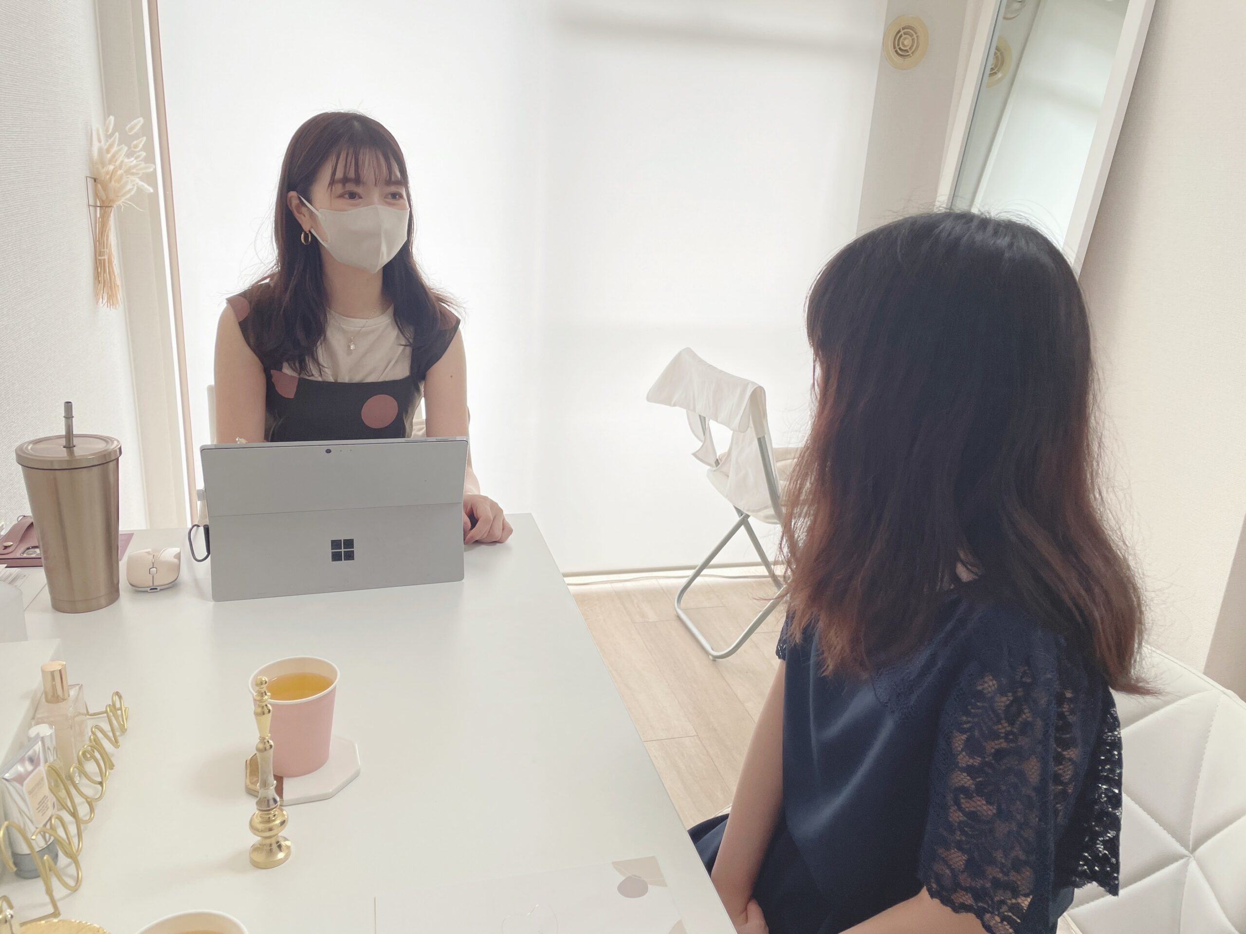 カウンセリング中