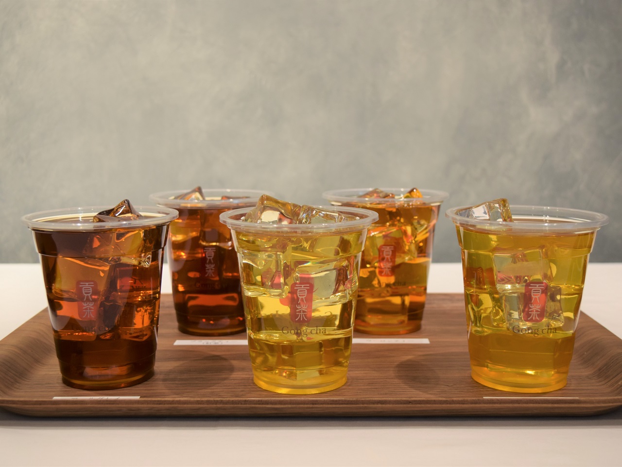 ゴンチャリニューアルをした5種類のお茶