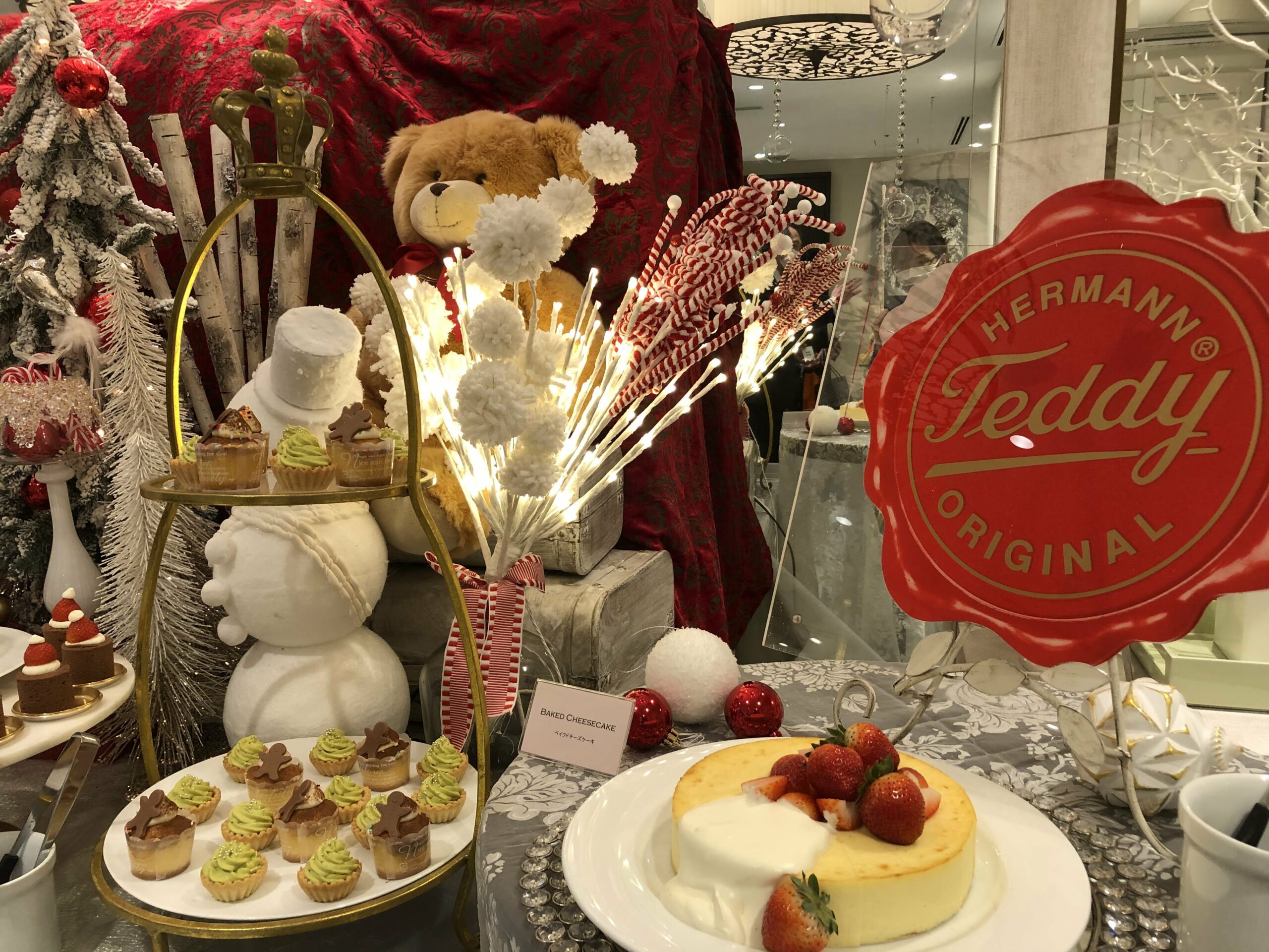「クリスマス スイーツビュッフェ」