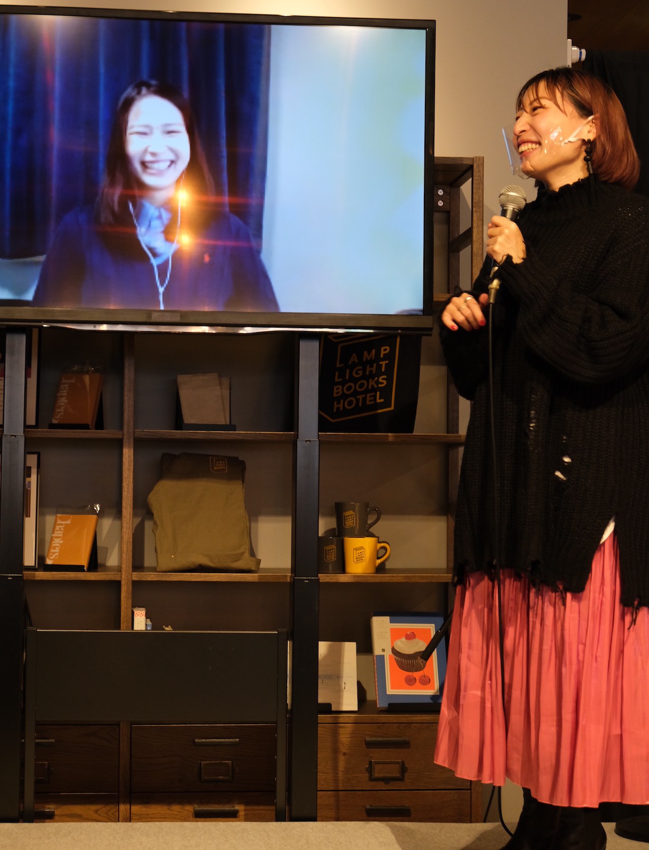 ランプライトブックスホテル福岡ベルさん、森本さんイベント