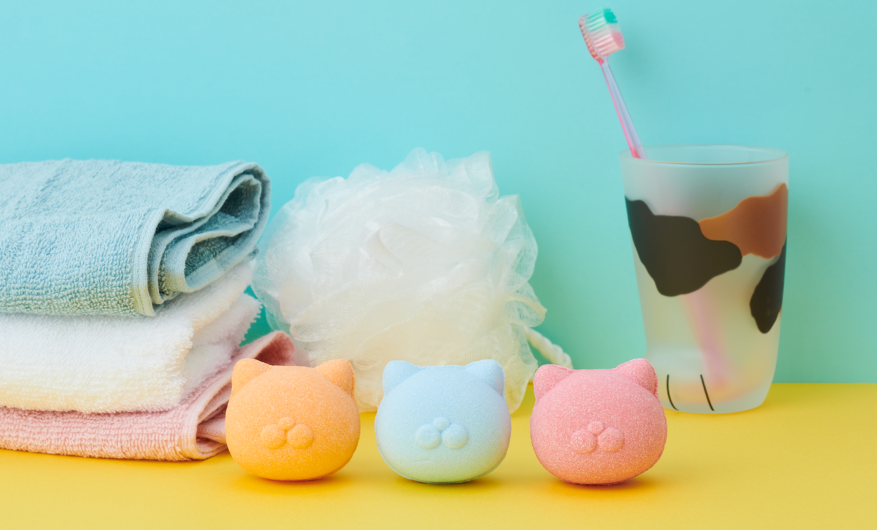 「NEKOMOTE Bath Ball」