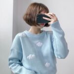 雲ニット