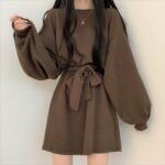 ニットワンピース