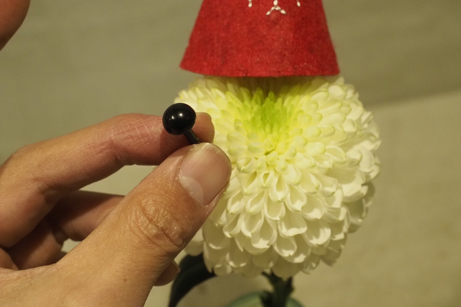 フラワーサンタ作り方2