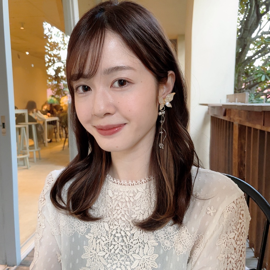 蝶 ピアス イヤリング