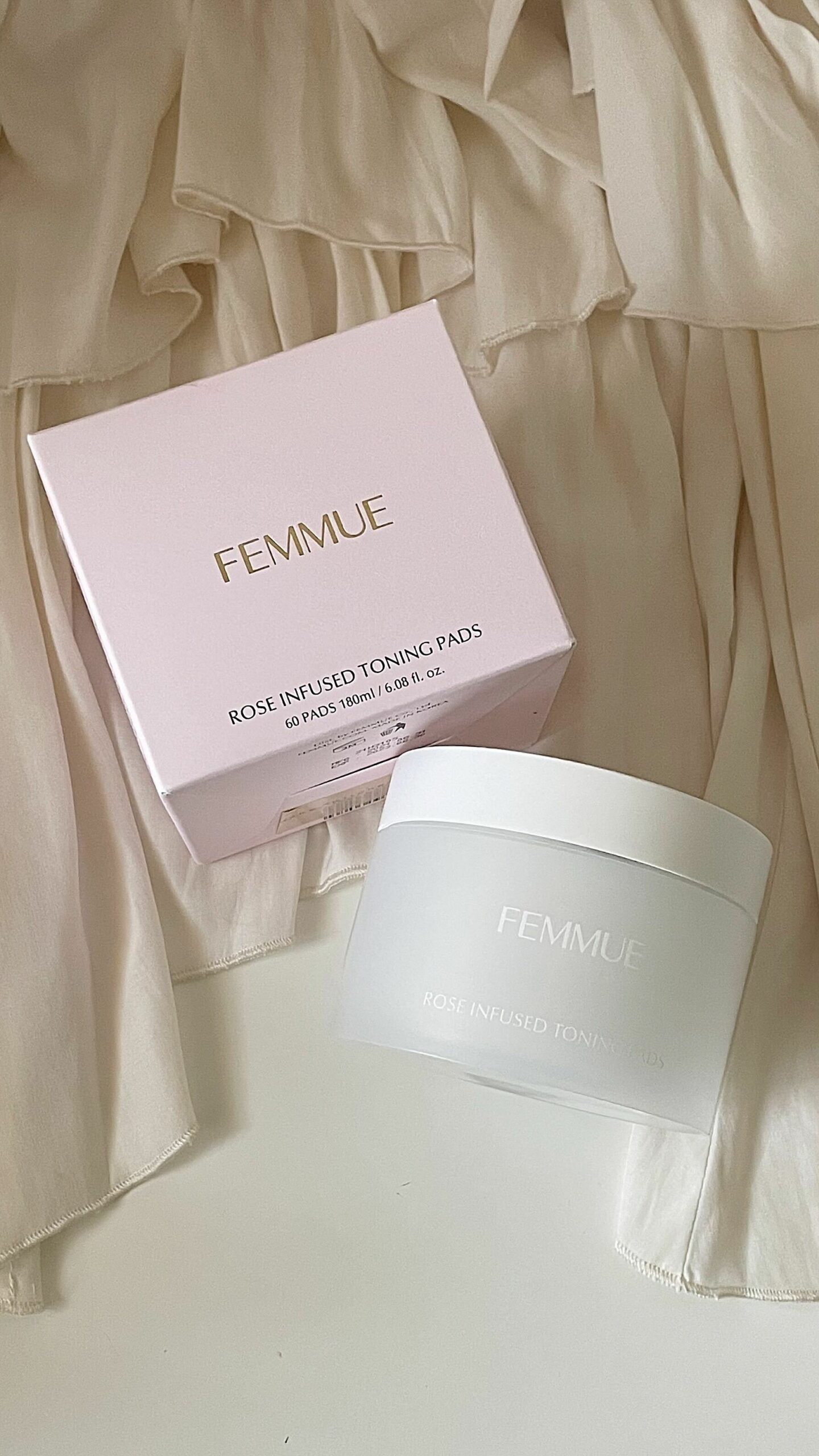 FEMMUE ローズインフューズド トーニングパッド ¥4,400