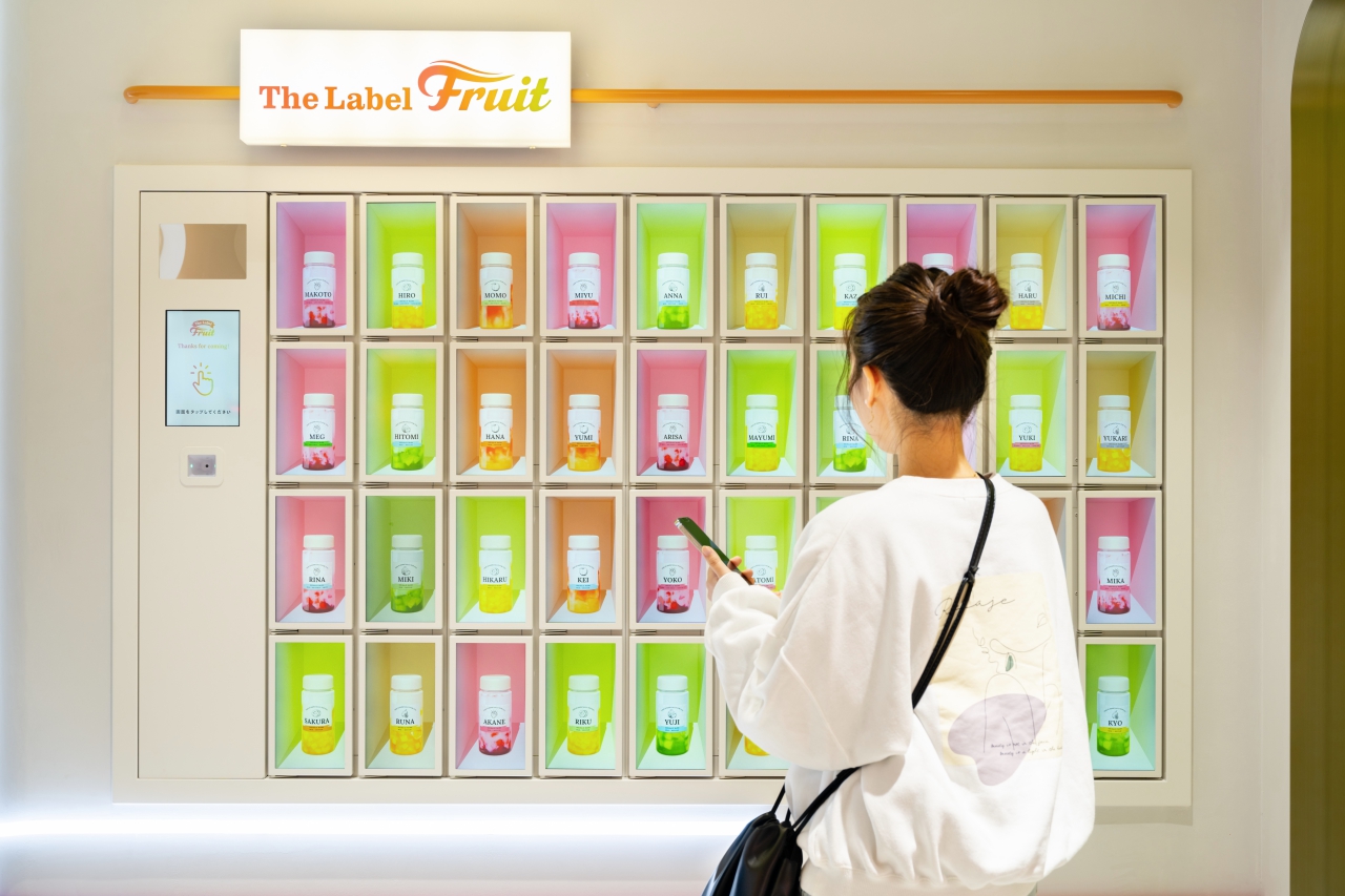 フルーツオレ専門店「The Label Fruit」