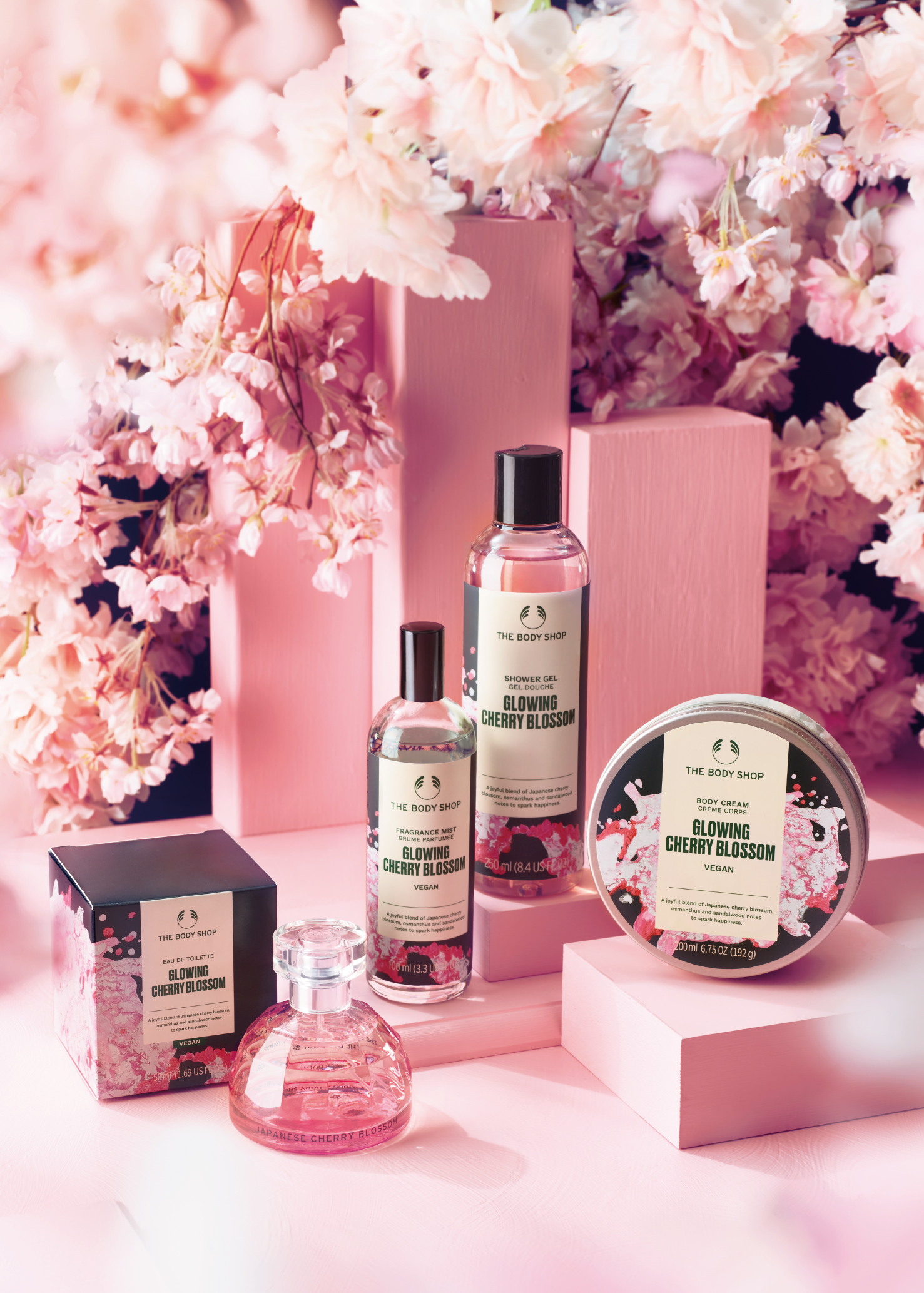 ザボディショップ「GLOWING CHERRY BLOSSOM」