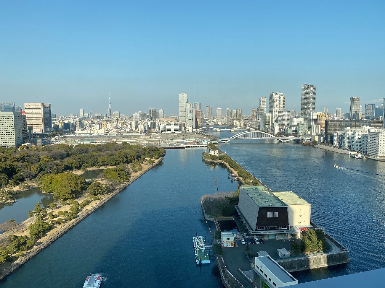 メムズ東京16階からの眺望