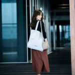 Theory×Oggi「シンプルBIGトートバッグ」
