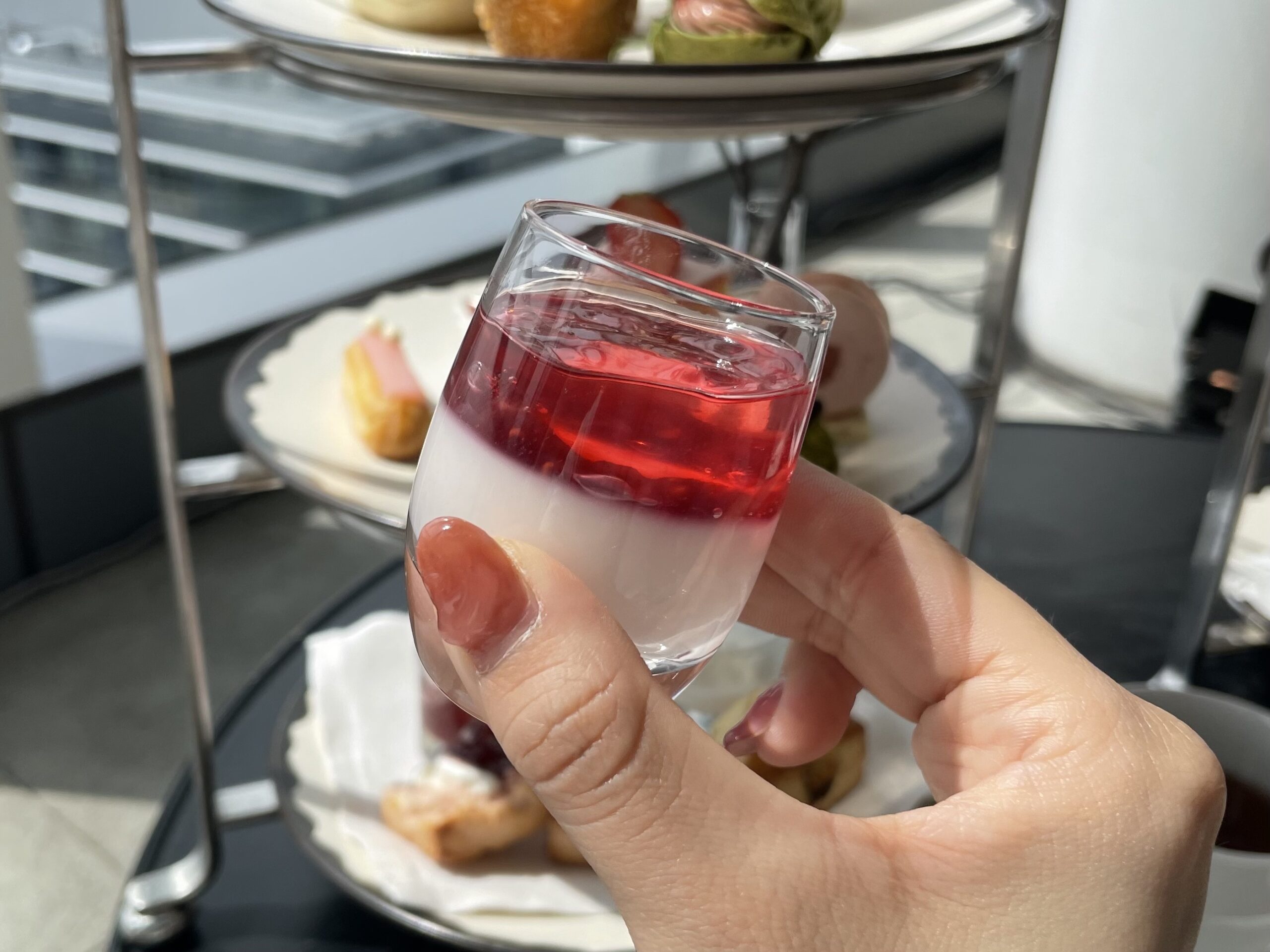 アンダーズ東京桜アフタヌーンティー