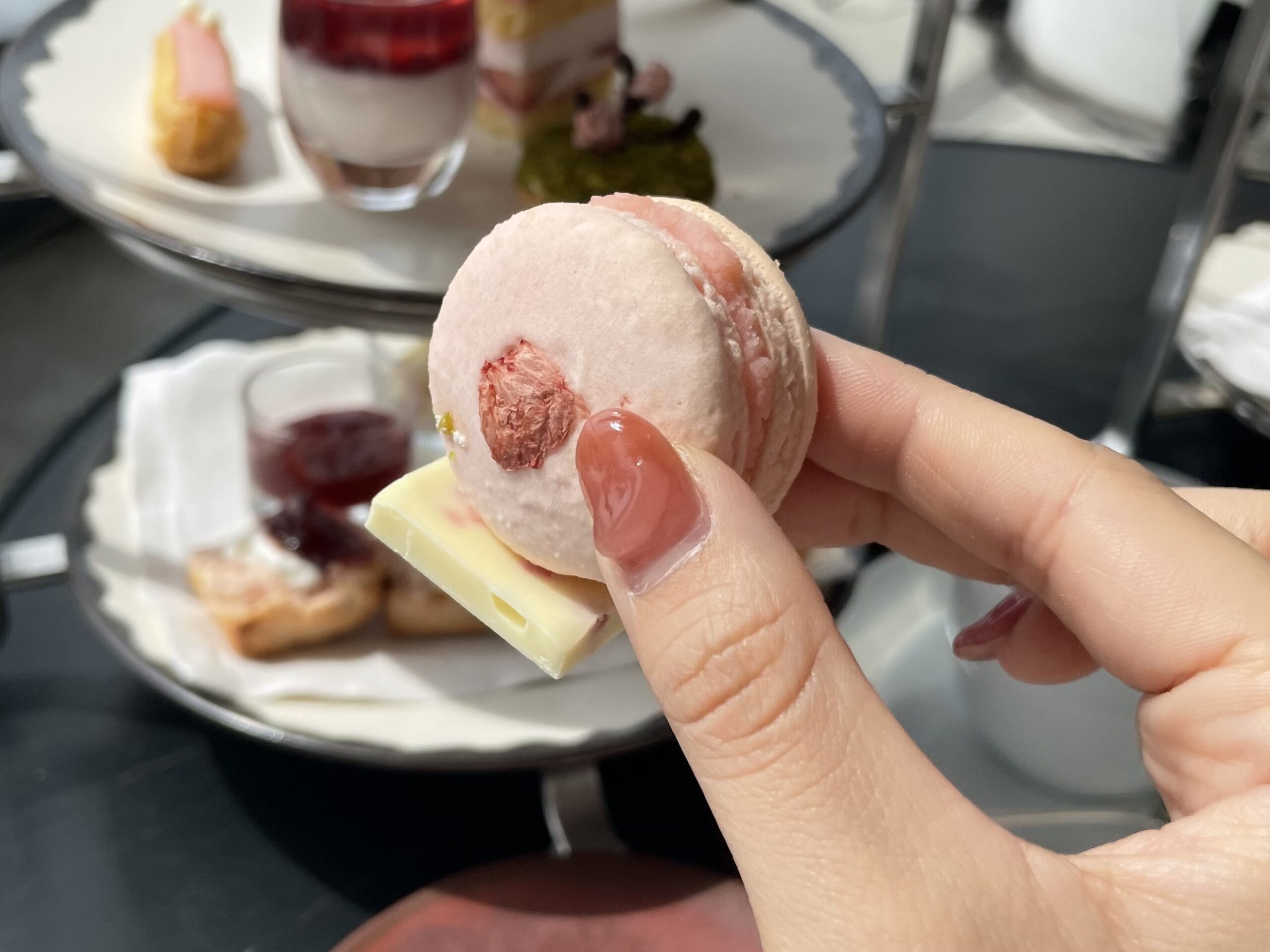 アンダーズ東京桜アフタヌーンティー