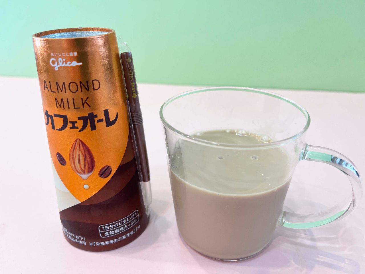 「アーモンドミルクカフェオーレ」
