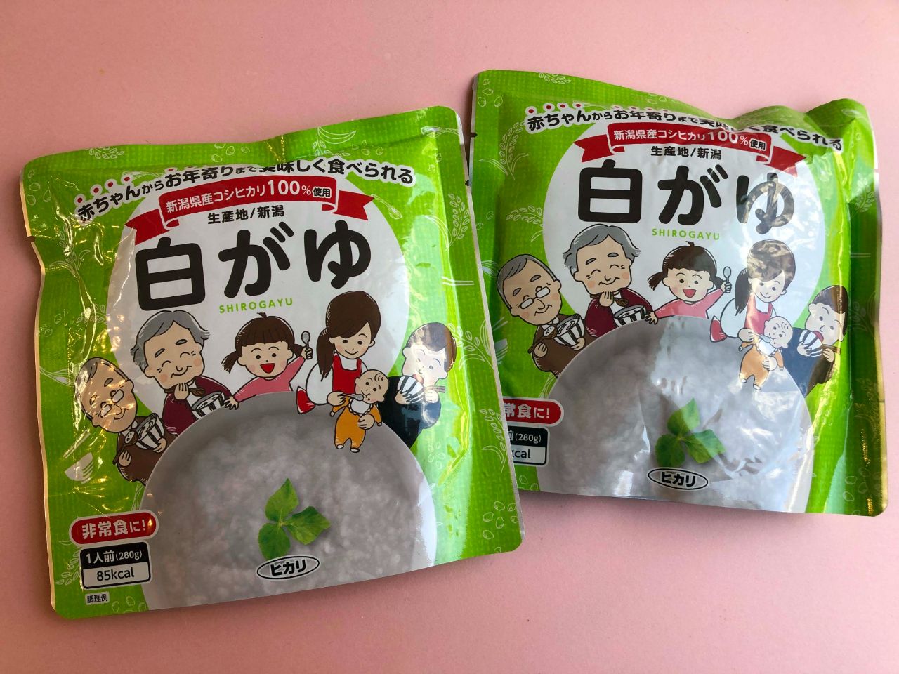 ヒカリ食品「白がゆ」