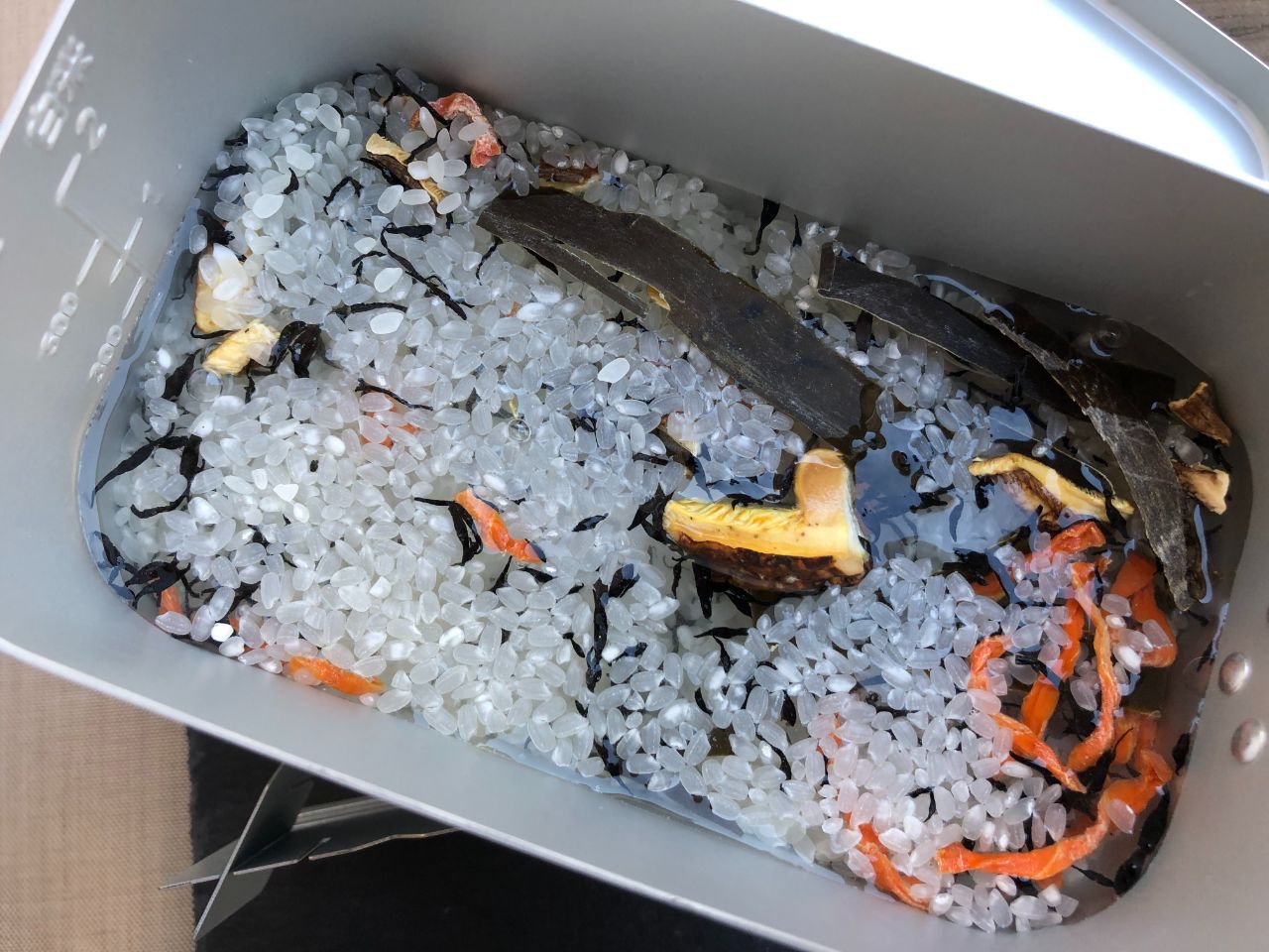 「お外ご飯体験キット」