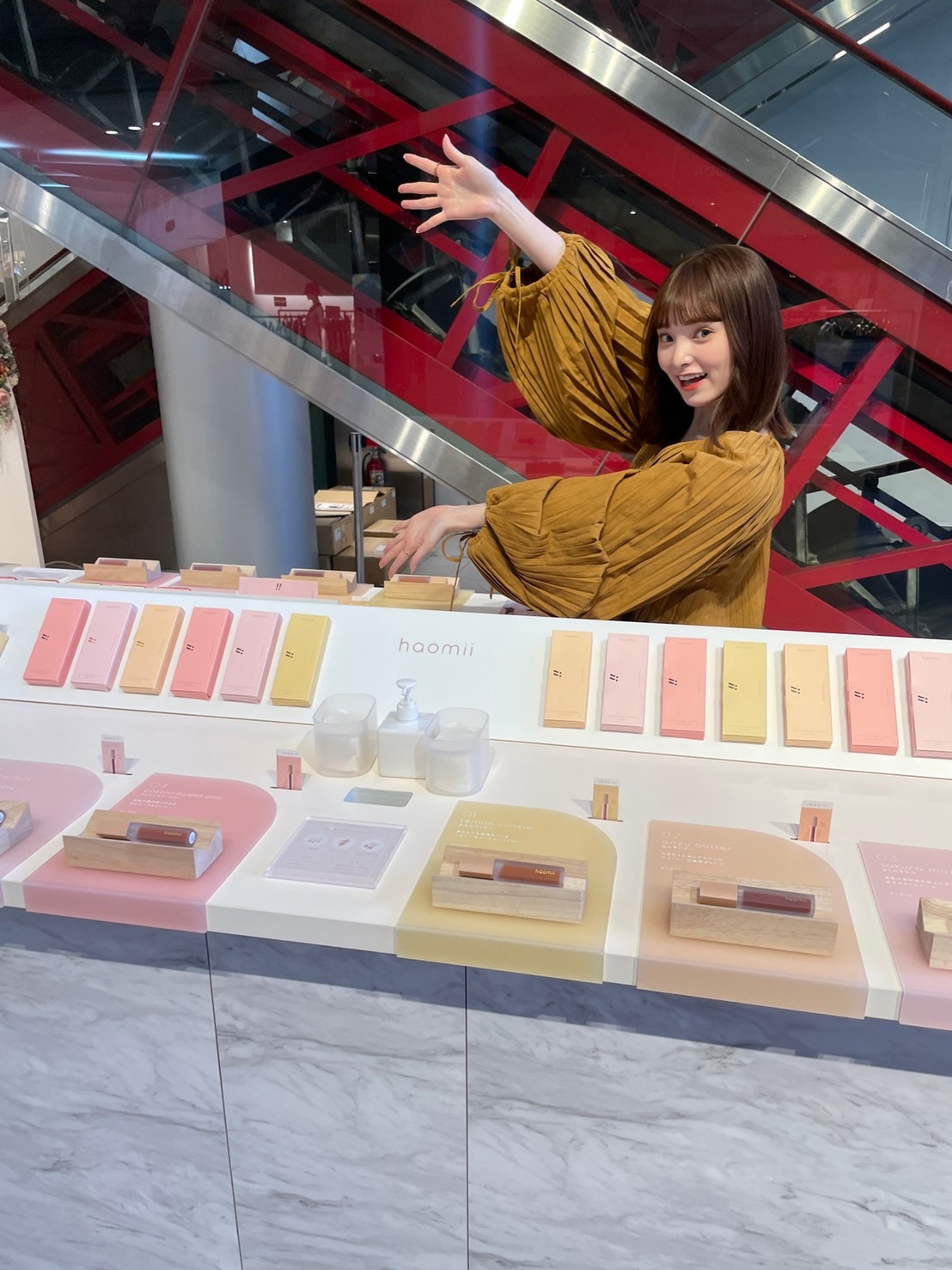 美好くん「haomii」ポップアップショップ