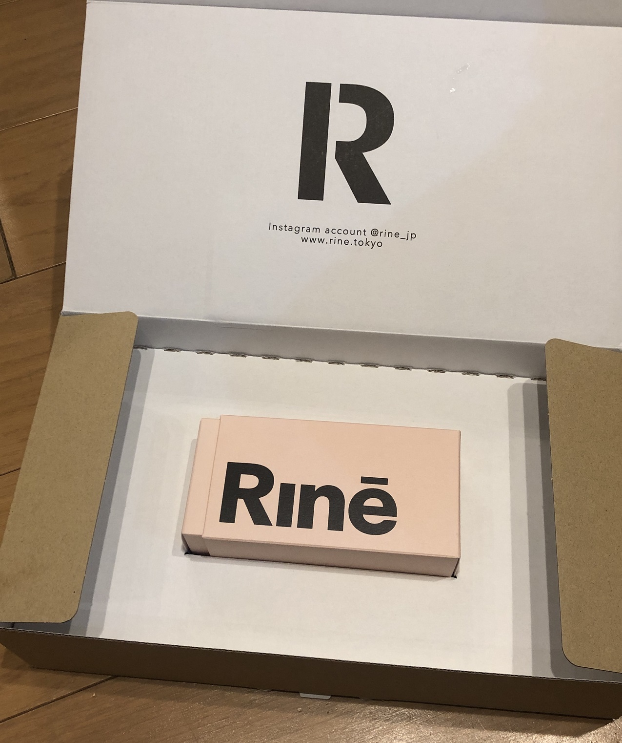 Rineパッケージの写真
