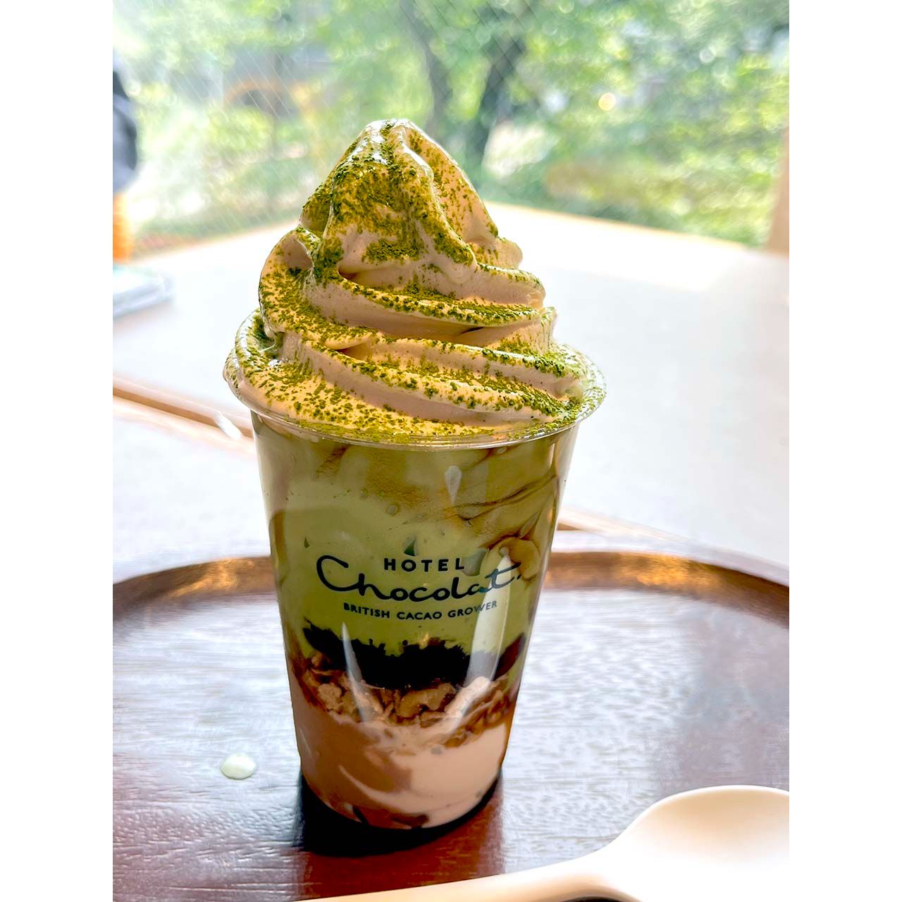 「ホテルショコラ」抹茶ッチャサンデー