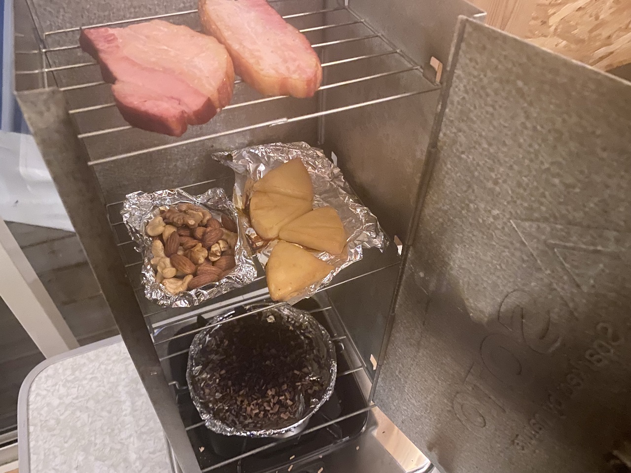 燻製ができたところ