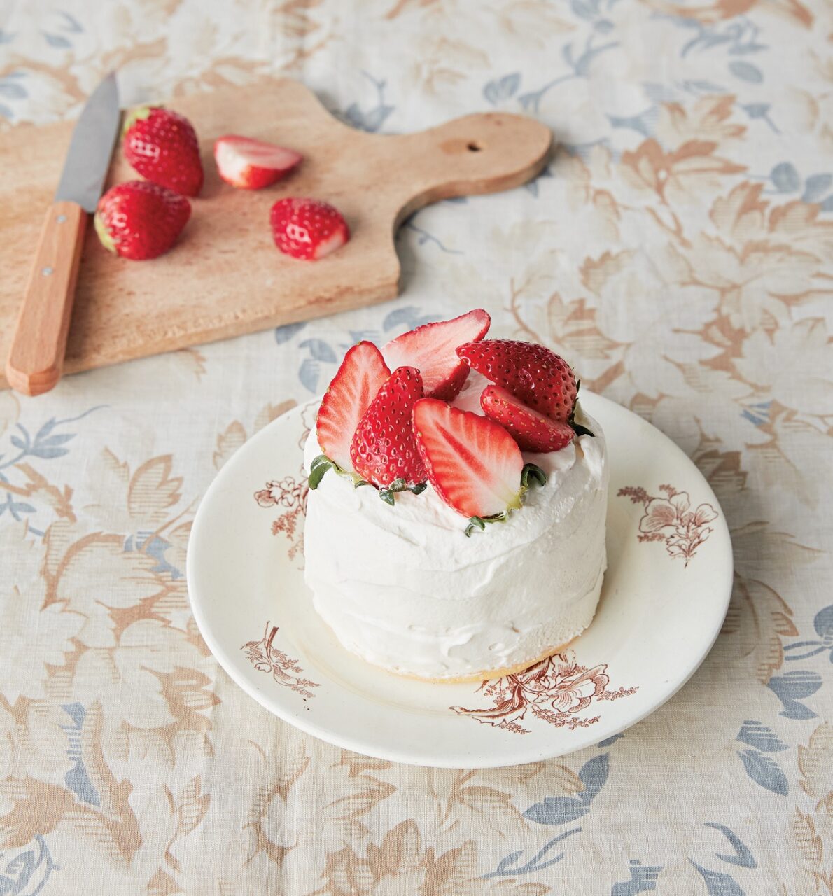 ショートケーキの写真
