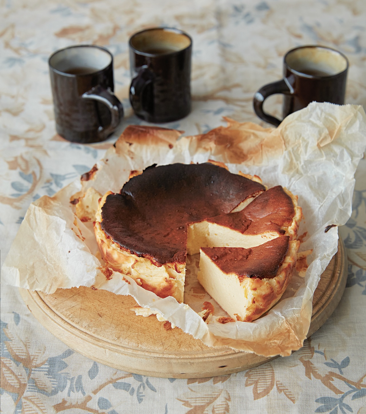 バスクチーズケーキの写真