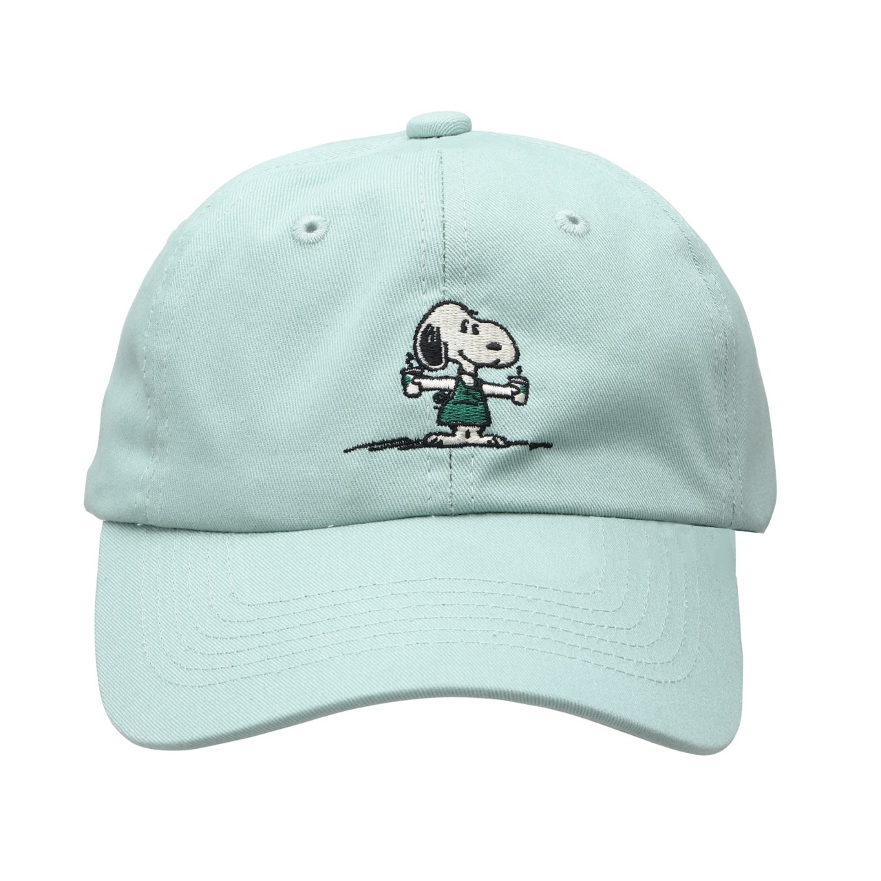 ベースボールキャップPEANUTS-ブルー