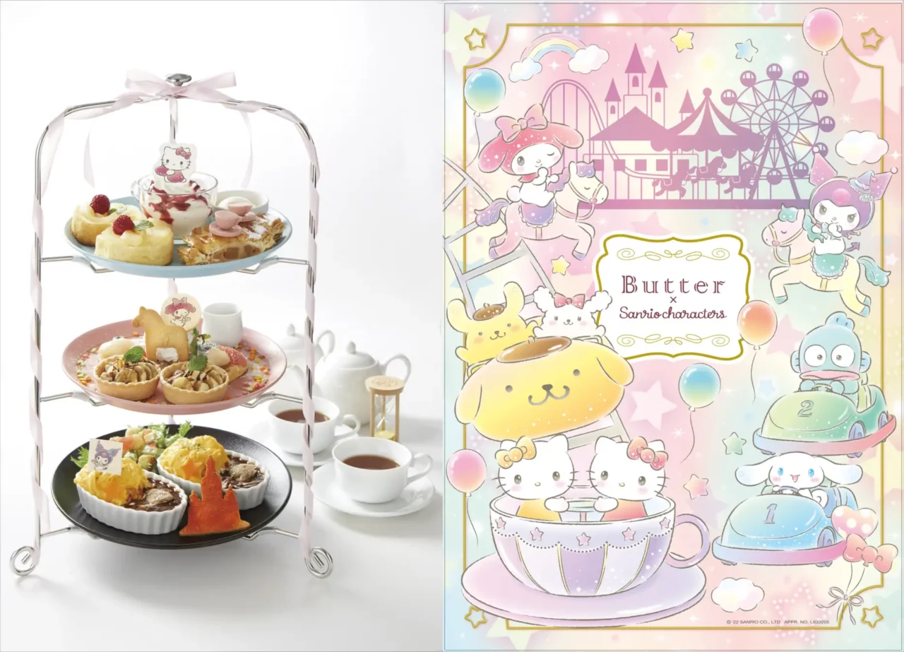 パンケーキ専門店バター×サンリオキャラクターズコラボ商品