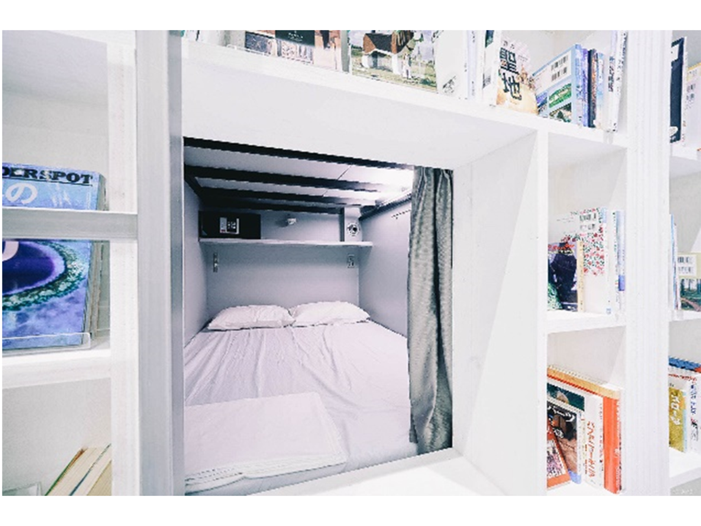 BOOK AND BED
