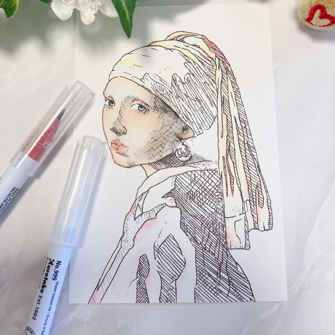 おうちで名画コレクション手順5