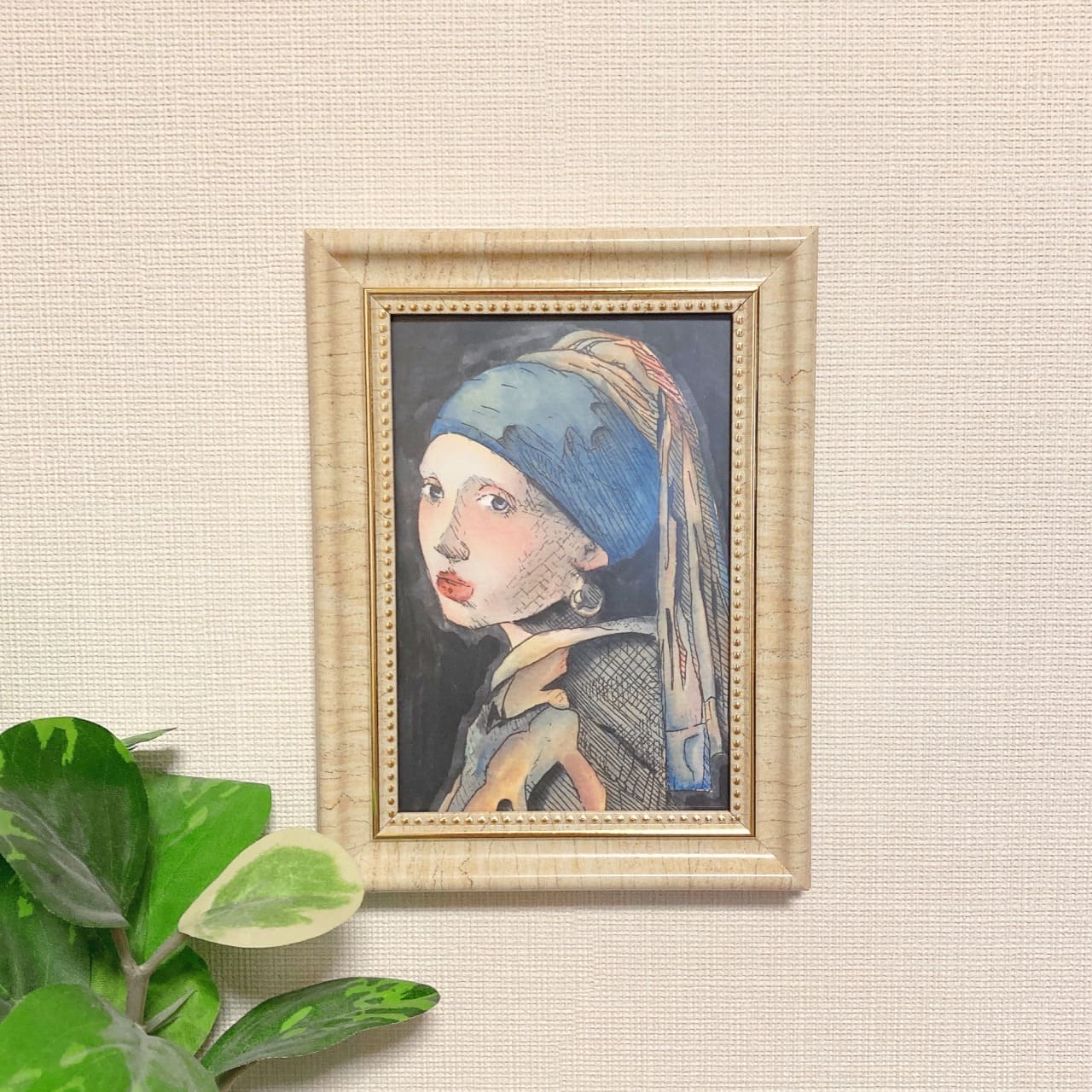 おうちで名画コレクション額縁に入れてみた